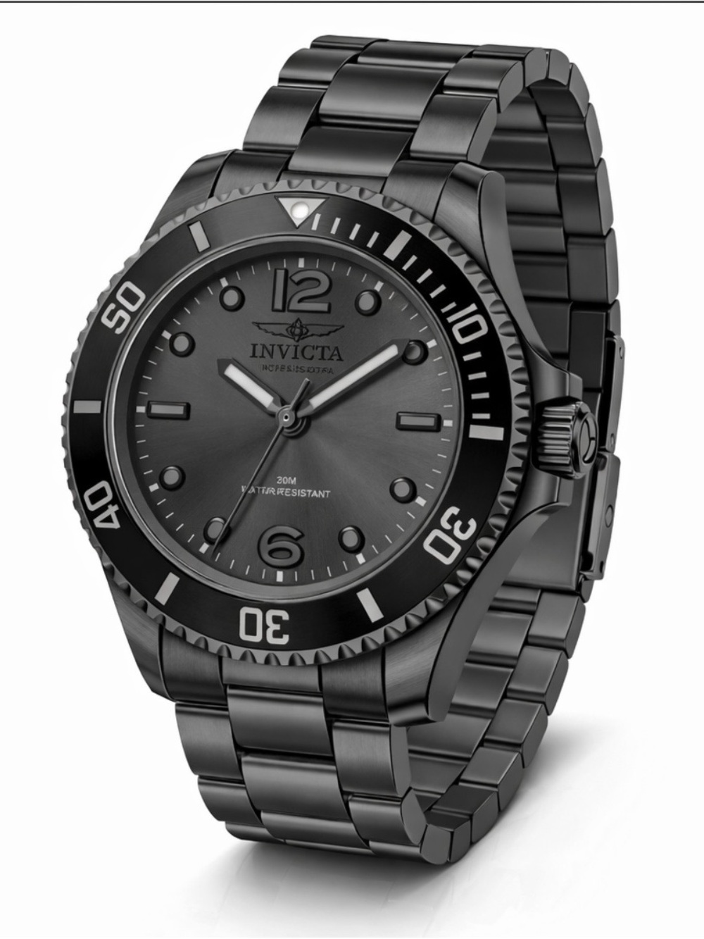 Invicta Specialty Velario Men's Watch - 41mm. Black X Black new